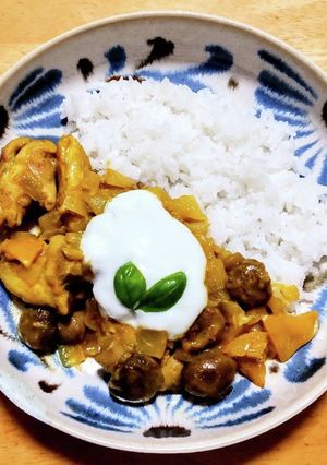 チキンカレーの地中海風オレンジ仕立て-レシピのメイン写真