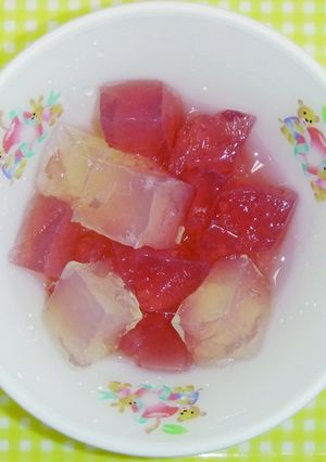 　あじさいゼリー-レシピのメイン写真
