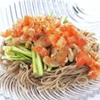 タンパク質摂取★冷製とりソバ