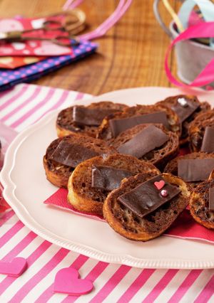 バレンタインに生チョコラスク♡-レシピのメイン写真