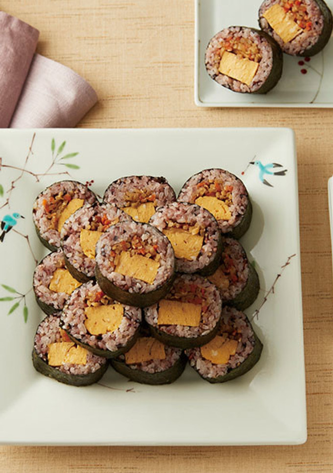 厚焼き玉子ときんぴらののり巻き-レシピのメイン写真