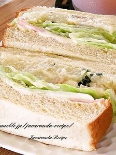 ポテトサラダのミニサンドイッチ-レシピのメイン写真