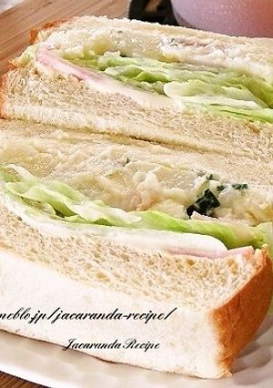 ポテトサラダのミニサンドイッチ-レシピのメイン写真