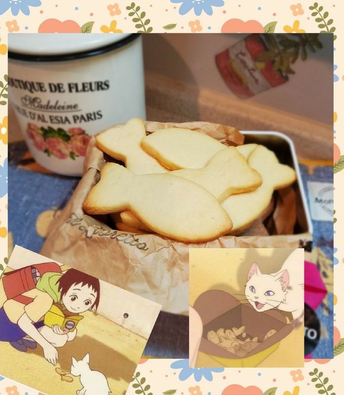 猫の恩返し目録＆クッキー型お魚箸置きセット販売 スタジオジブリ