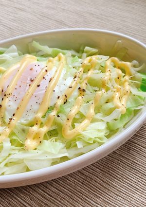 レンジで簡単！巣ごもり卵-レシピのメイン写真