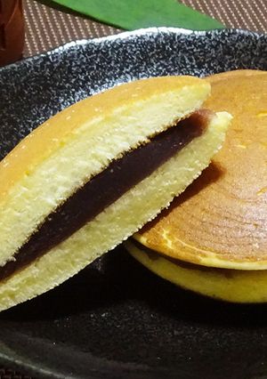 フライパンでできる米粉どら焼きの作り方-レシピのメイン写真