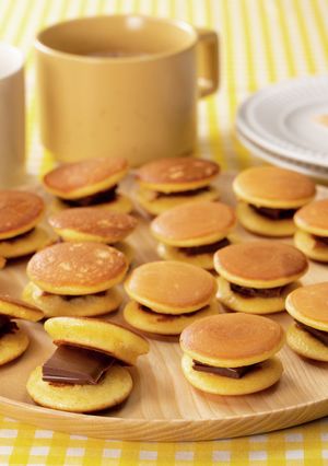 フライパンでミニチョコどら焼き-レシピのメイン写真