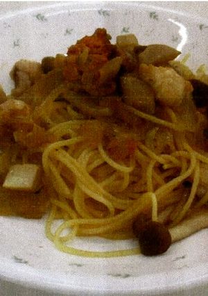 あんこうときのこの和風パスタ-レシピのメイン写真