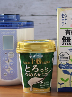 よつ葉なめらかヨーグルトで豆乳ヨーグルト-レシピのメイン写真