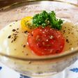 冷製☆じゃがいものピュレとコンソメジュレ