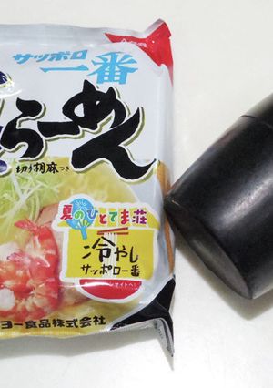 レタスとサッポロ一番塩ラーメンの焼きそば-レシピのメイン写真