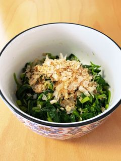 夏の旬野菜!モロヘイヤのお浸し-レシピのメイン写真