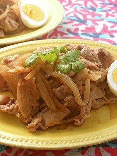 豚と玉ねぎの酢醤油炒めアジア風-レシピのメイン写真