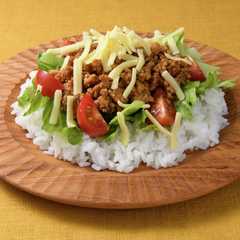 รูปของ 野菜たっぷり！タコライス風