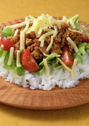 野菜たっぷり！タコライス風-レシピのメイン写真