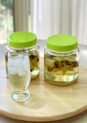夏の水分補給におすすめ☆パイナップル酢-レシピのメイン写真
