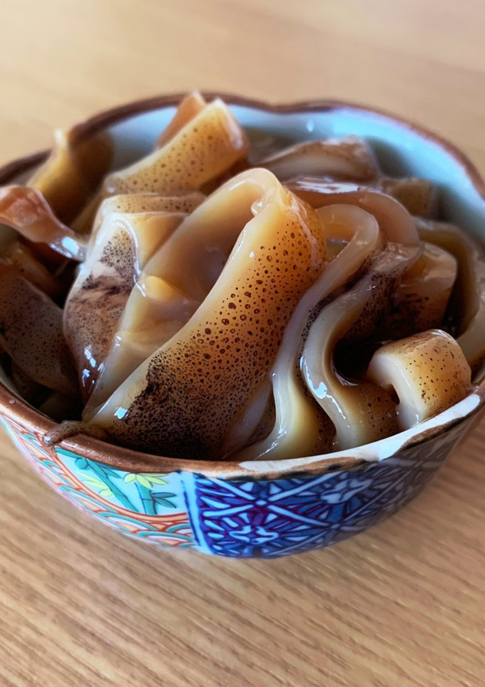 スルメイカの沖漬け風-レシピのメイン写真