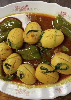 ミャンマーの卵料理-レシピのメイン写真