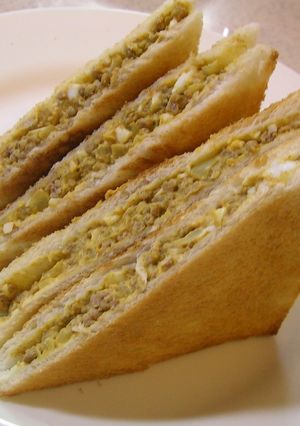 大人も子供も大好き♪卵カレーサンド-レシピのメイン写真