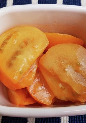 黄トマトのハニーマスタード和え-レシピのメイン写真