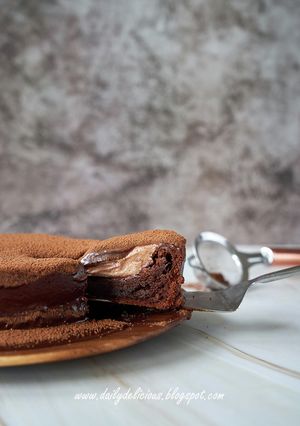 チョコレートラバーケーキ-レシピのメイン写真