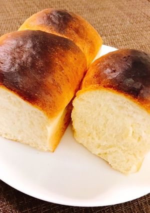 もちふわ♬。.ミニ食パン-レシピのメイン写真