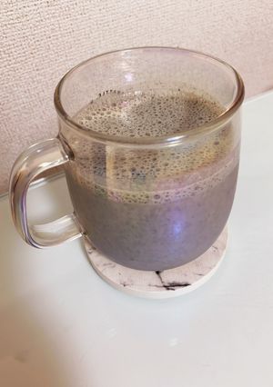 黒ゴマ豆乳バナナスムージー-レシピのメイン写真