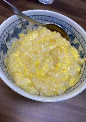 体調悪い時はあっさり味付けお粥-レシピのメイン写真