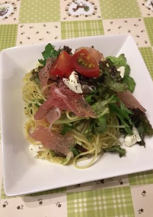 生ハム☆パスタサラダ-レシピのメイン写真
