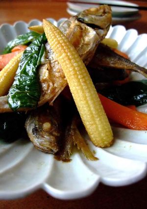 骨まで食べられる小鯵の揚げ漬け-レシピのメイン写真