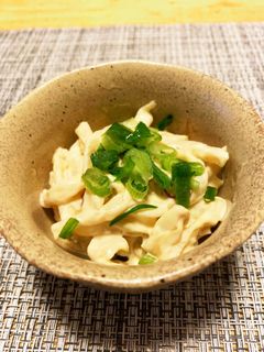 ピリ辛穂先メンマのマヨネーズ和え-レシピのメイン写真