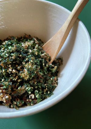 緑茶の栄養たっぷり♪ 碾茶ふりかけ-レシピのメイン写真
