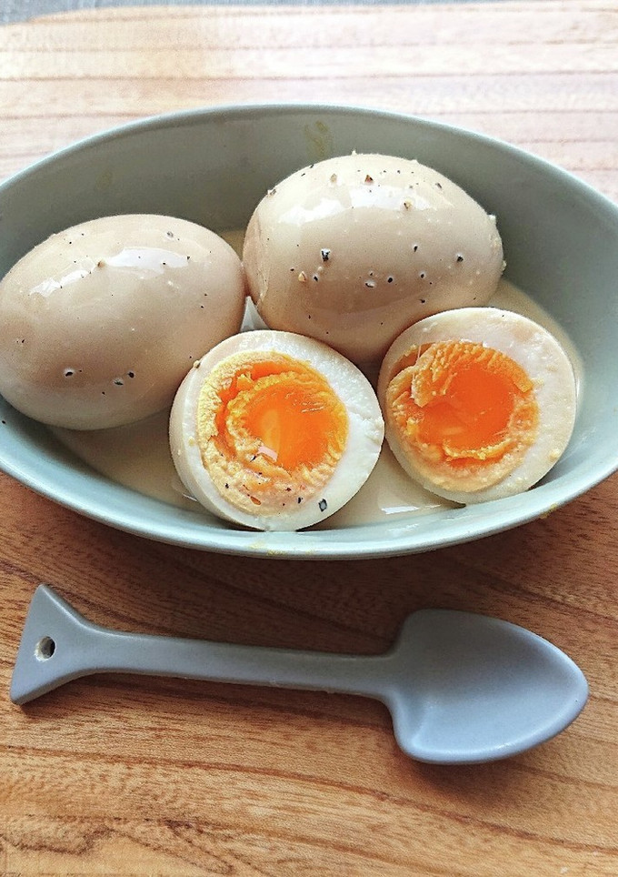 卵３個ダイエット（醤油マヨネーズ煮卵）-レシピのメイン写真