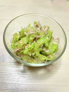 ゴーヤとツナのサラダ-レシピのメイン写真