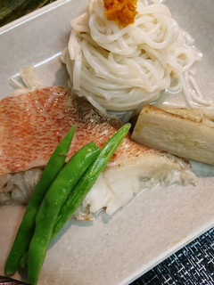 赤魚白だし煮素麺添え-レシピのメイン写真