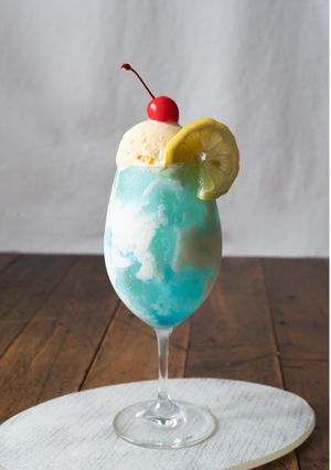 夏空クリームソーダ-レシピのメイン写真