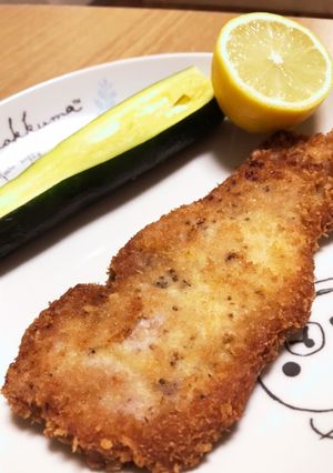 ヴィーナーシュニッツェルのズッキーニ添え-レシピのメイン写真