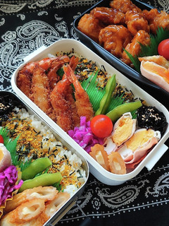 ❜21/7/31 エビフライ弁当-レシピのメイン写真