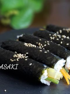 綺麗になれちゃう『韓国海苔巻コマキンパ』-レシピのメイン写真