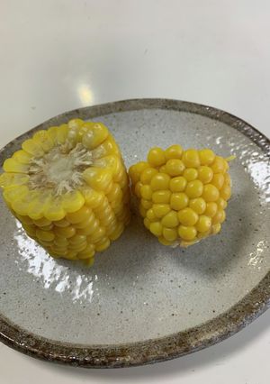 とうもろこしの茹で？方（炊飯器又は電圧鍋-レシピのメイン写真