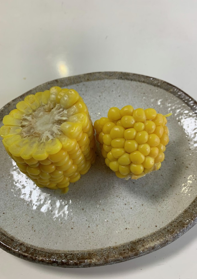 とうもろこしの茹で？方（炊飯器又は電圧鍋-レシピのメイン写真