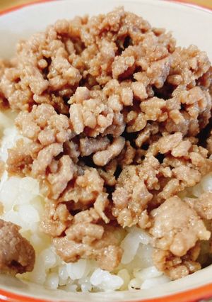 豚ひき肉で作るお母さんのそぼろご飯♬-レシピのメイン写真