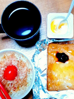★ブルーベリーとハニーバターのトースト★-レシピのメイン写真