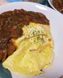 カレーオムライス☆人気者の組み合わせ！