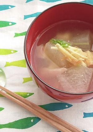 冬瓜と厚揚げのボーンブロススープ-レシピのメイン写真