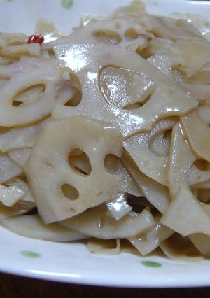 うす~い!シャキシャキ蓮根の金平♡-レシピのメイン写真