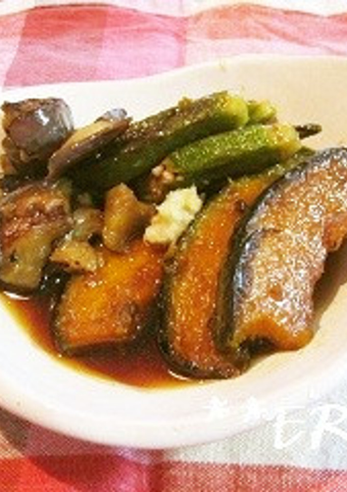 揚げ出し夏野菜〜♪♪-レシピのメイン写真