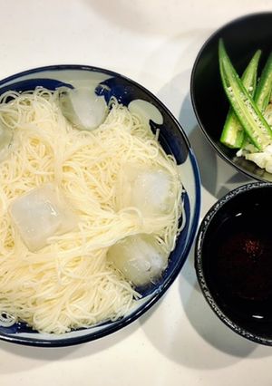 丼2021.07.31 どんぶり素麺-レシピのメイン写真