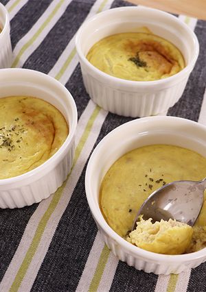 トースターで簡単！豆腐のココットオムレツ-レシピのメイン写真