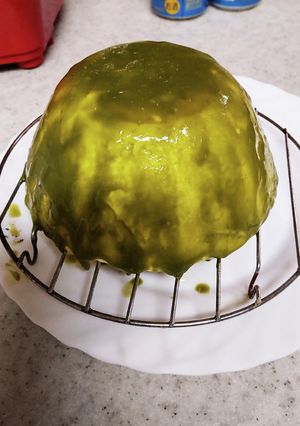 抹茶ゼリー＆ダブルムースケーキ-レシピのメイン写真